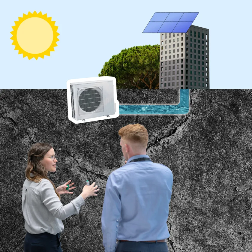 Feasibility study for a district heating network