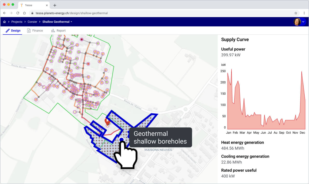 Thermal Energy Source Dimensioning - Excess heatgeothermal-curves Thermal Energy Source Dimensioning - Excess heatgeothermal-curves