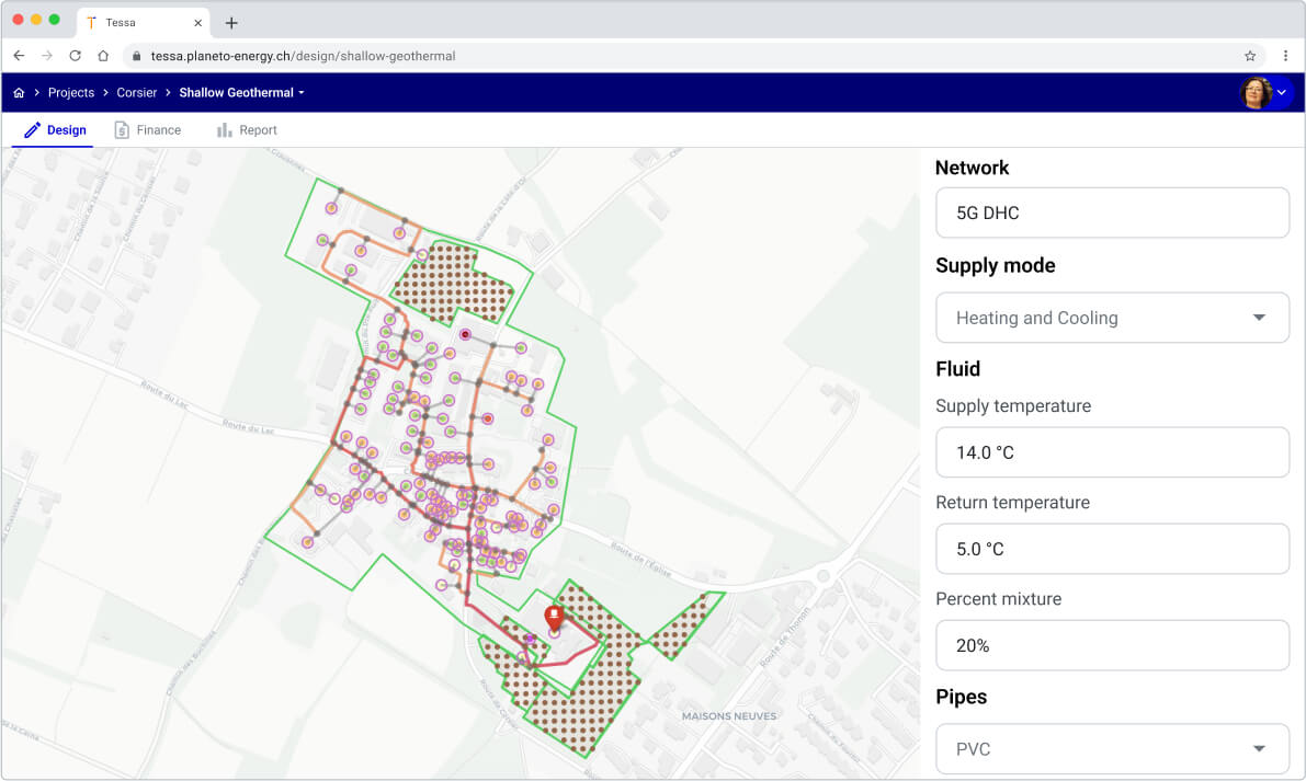 Thermal Energy Source Dimensioning Low temperature Urban Modelling Report